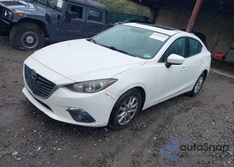 2016 Mazda Mazda3 z USA, uszkodzony, nr VIN JM1BM1V75G1306527